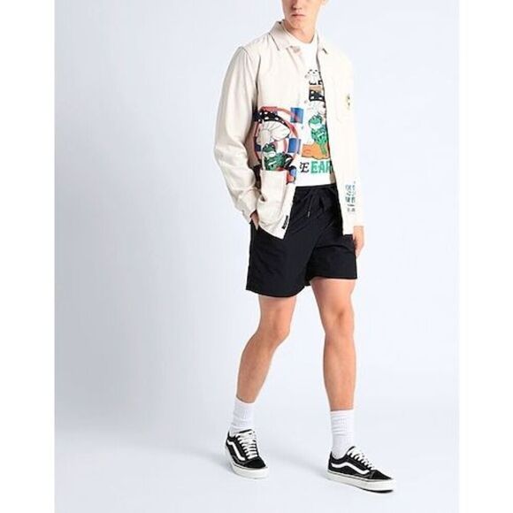 ✨Vans Men’s Khaki Black Sz Large Shorts✨ - Picture 2 of 7